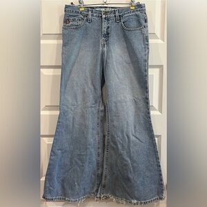 Vintage Woman’s Mudd Denim Flare Bell Bottom Jeans Size 9   Y2K - Hippie - Retro